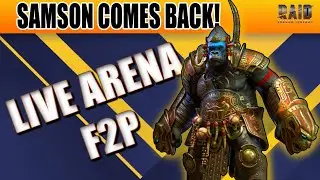 NASTY SAMSON COMEBACK IN LIVE ARENA! Raid: Shadow Legends