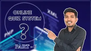 online quiz system in php | Home Page Coding part 6