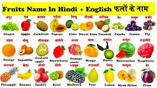 Best Learn Fruits And Vegetables।Learn Fruits And Vegetables।