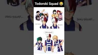 Todoroki Squad 😌 #anime #short #memes #mha