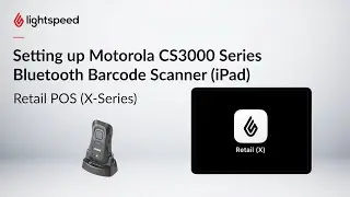 Setting up Motorola CS3000 Series Bluetooth Barcode Scanner (iPad)