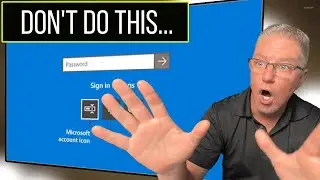 Why you should NEVER login to Windows with a Microsoft Account!
