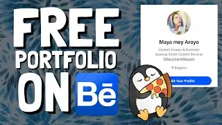 FREE Behance Portfolio Tutorial