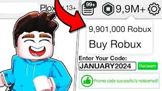 Enter This Code For FREE ROBUX in Roblox.. (January 2025)