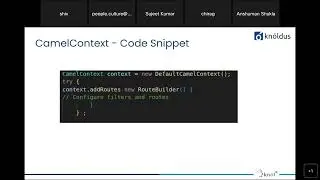 Apache Camel with Springboot