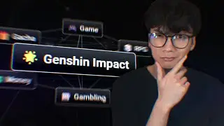 creating the word "genshin impact"