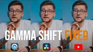 How to FIX WASHED OUT COLORS on export from Davinci Resolve - Quicktime and Youtube Gamma Shift FIX