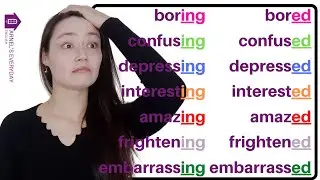 ADJECTIVES | -ED | -ING | English grammar and vocabulary