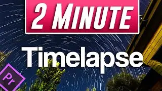 Premiere Pro : How to Create a Time Lapse from Video