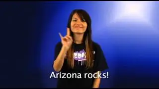 Learn ASL: "Arizona Rocks!"