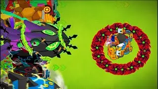 Upgrade Monkey vs All T5 Elite Boss Bloons at Once (Bloons TD 6)