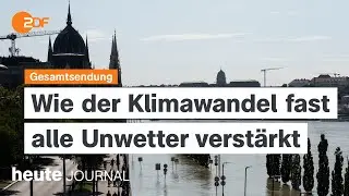 heute journal vom 20.09.2024 Klimawandel, Brandenburg-Wahl, Luftschlägen Israels gegen die Hisbollah