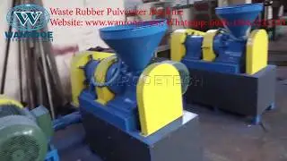 Tyre Rubber Powder Making Machine, Rubber Miller, Tire Recycling Machine