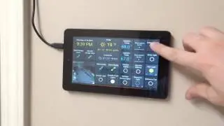 OpenHAB Dashing Android Control Tablet