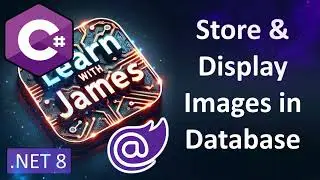 Store and display and image on a database in Blazor