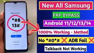 Finally New Method🔥All Samsung FRP Bypass/Unlock 2024 All Android 12/13 | Google Account Remove ✅