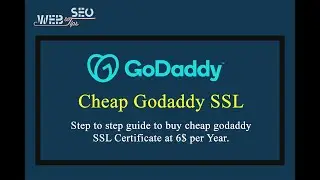 How to Buy Godaddy SSL Certificate at Rs.699 | Cheap Goadday SSL