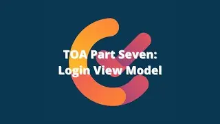 TOA 7: Implementing ViewModels With Test Driven Development