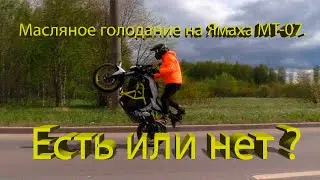 Масляное голодание на Ямаха МТ-07.. Есть или нет?