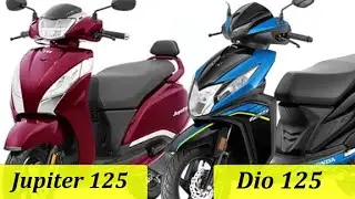 TVS Jupiter 125 vs Honda Dio 125 | Difference Between Honda Dio 125 & TVS Jupiter 125 | @RajuSNair