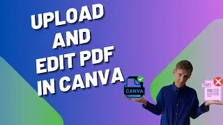 Edit PDFs FAST with Canva in 10 Seconds Flat! (learn canva)