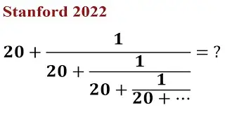 Stanford University Test 2022 | SMT Math Tournament | Olympiad Maths Questions Solutions Mathematics