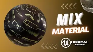 UE5 Сложный многослойный материал в Unreal Engine 5 Blend material