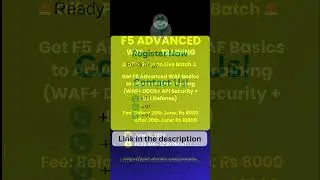 Get Massive Discount On Our F5 Advanced WAF Live Training | Hurry Up Offer Valid Only Today