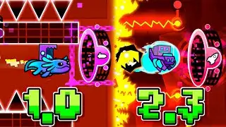 Made FINGERDASH in ALL GD UPDATES (1.0 - 2.3)