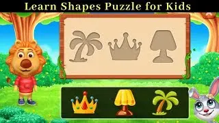 Learn Along Different Shapes with Names for Kids and Toddlers | Kids Learning Tutorial | Kids Game