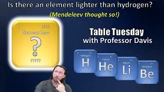 Is there an 'element zero'?  Mendeleev thought so! (spoiler alert: he was wrong!)