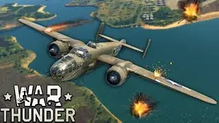 My Friends & I got into a Huge Battle with Planes, Tanks and Ships! - War Thunder Multiplayer