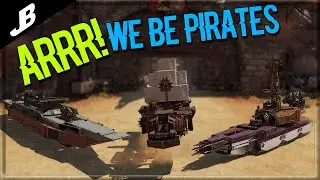 Pirates of the wasteland | Best ship builds from the exhibitions - Crossout's BEST creations