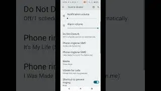 Increasing ringing tone in a Motorola smartphone 