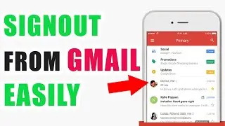 how to sign out of a gmail account - (PC/MAC ) |  how to log out OF A GMAIL account