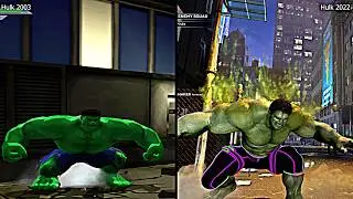 Hulk 2003 Vs hulk 2020 | Comparison