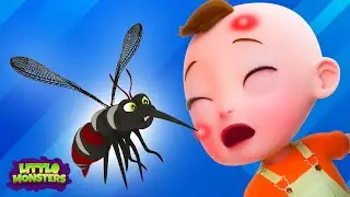 Buzz Buzz Mosquito Song + More Nursery Rhymes & Kids Songs | Little Monsters