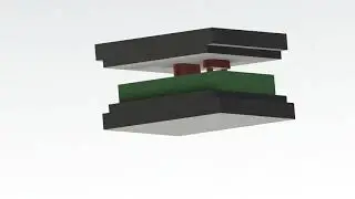 Assembly  and Animation of Progressive die in Fusion 360