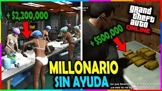 10 Mejores Formas de HACER Dinero SOLO en GTA 5 Online (2024) | Guía para JUGADORES SOLITARIOS🐺