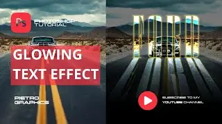 How to Create a Glowing Text Effect in Photoshop | Step-by-Step Tutorial