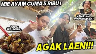 AGAK LAEN! MIE AYAM CUMA 5 RIBU PORSI SEGUNUNG!?😂