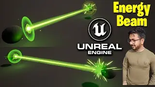 Simple Energy Beam in Unreal Engine 5 Niagara Tutorial