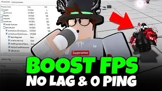 HOW TO GET HIGH FPS AND LOW PING IN ROBLOX 2025! 🔥 (Boost FPS & Fix Lag)