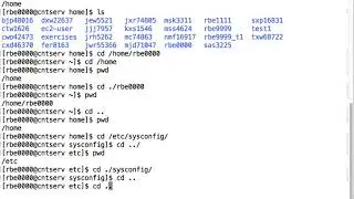 Linux Basics of command line navigation