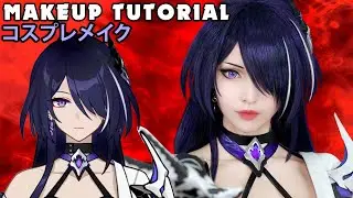 ☆ Acheron Cosplay Makeup Tutorial Honkai: Star Rail ☆