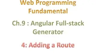 #golang #web_programming #striversity c09s04 - Adding a Route