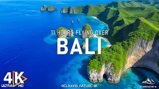 BALI 4K: The ultimate relaxation experience through stunning nature scenes and calming music.