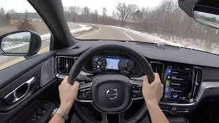 2019 Volvo S60 T6 R-Design - POV Test Drive (Binaural Audio)