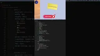 Sticky Notes CSS Effect | CSS Animation | HTML CSS #codingshorts #ytshorts