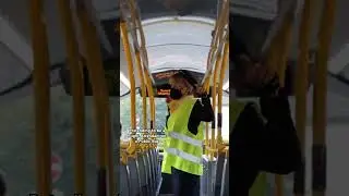 Pretending to be a Flight Attendant on a Public Bus